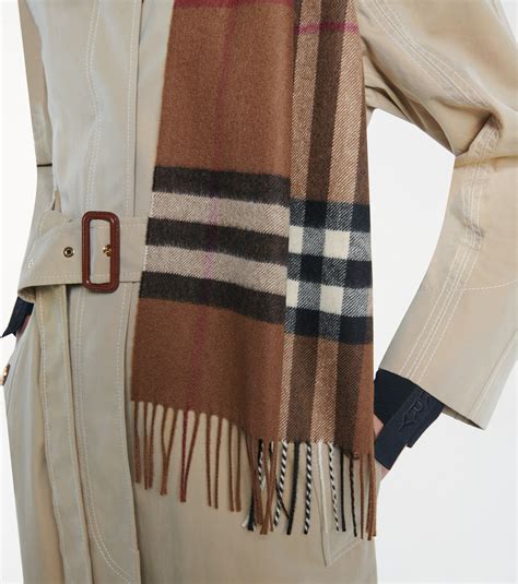 burberry scarf mega check|burberry giant check cashmere scarf.